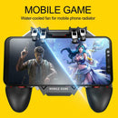 AK77 6 Fingers Trigger Controller Grip w/Dual Fans for PUBG (4000mAh) A