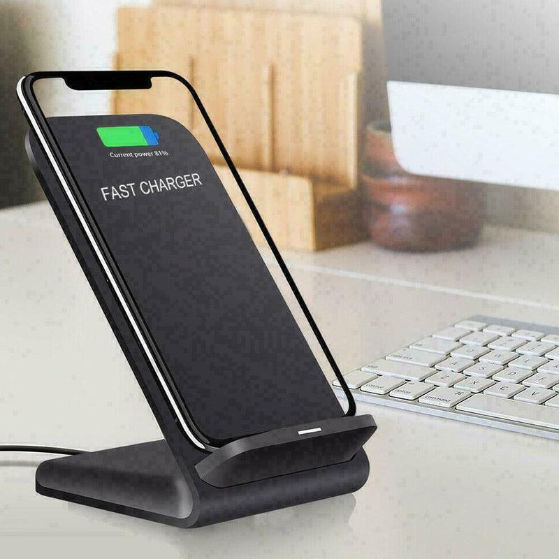 15W Qi Wireless Charger Fast Charging Dock Stand For Universal iPhon L1K2 G A1K8