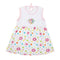 Baby Summer Dresses Girls O-Neck Sleeveless Cute Flowers Cotton Mini Dress