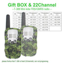 1 Pair Walkie Talkies for Kids 2 Way with Flashlight Outdoor Teens Hiking