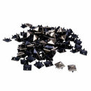 100pcs Claw nails punk Rivets Studs square bronze pyramid M6A3