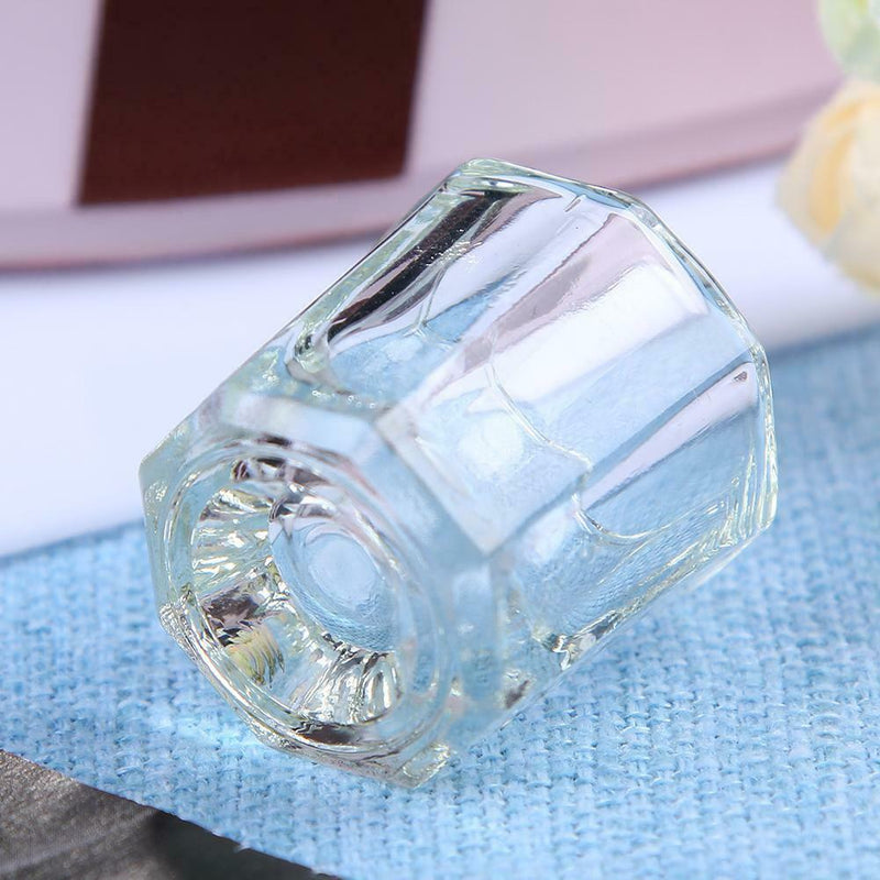 5pcs Nail Art Crystal Cup Bowl Glass Dappen Dish Manicure Salon Beauty Tool