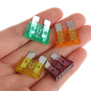 50 Pcs Medium Blade Fuse Assortment  Zinc Film Auto Car Motorcycle 2A To  IO BX
