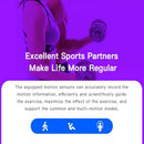 Bluetooth Smart Watch Bracelet Band Fitness Tracker Heart Rate Blood Press) R2E6