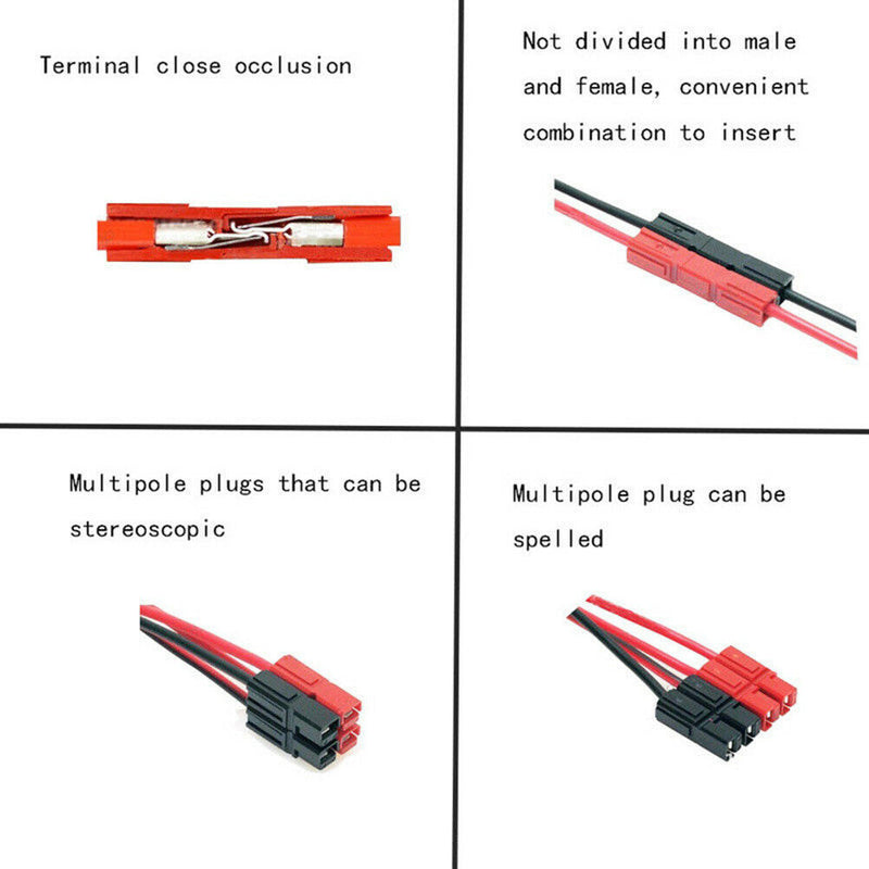 10Pcs 30A amp 600V power marine connector pole terminals interlocking Nw