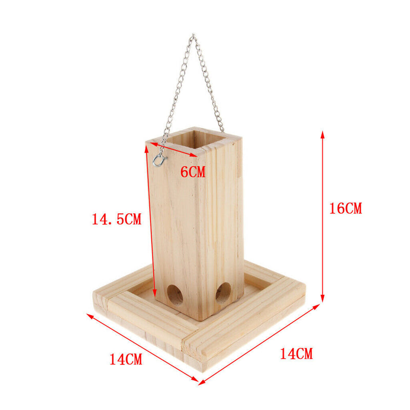 Parrot Bird Foraging Feeder Hanging Box Cage Feeding Cup Dish For Cockatiel