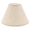 2Pcs Fabric Lampshade Table Lamp Shade Bedside Light Shade Flaxen & Gray