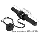 Wrist Roller Adjustable Curl Forearm Exerciser Arm Strength Biceps Muscle