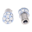 2 PCS 13 SMD LED Lamp 1156 BAU15S Taillight Blinker Amber