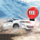 LED Light Red Work Flood Light 30W 6000K Super Bright for Car SUV Truck