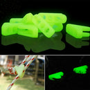 10pcs Outdoor Camping Luminous Rope Tent Anti-slip Adjustable Safety Buckle