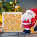 DIY Scrapbooking Graffiti Mould Biscuit Coffee Spray Mold Cake Decoration Tool