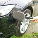 Auto & Car Tire Wheel Waxing Polishing Sponge Washing Cleaning Brush Long H