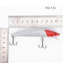 8.5g/10cm fishing lures baits floating metal crankbaits pers hards lure hooES