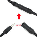 Upgrade Finger PTT Motorcycle Helmet Headset MIC for KENWOOD TYT BAOFENG UV A9N9
