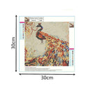 5D DIY Full Drill Diamond Painting Peacock Cross Stitch Embroidery Kit