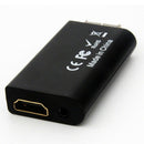 PS2 to HDMI Video Converter AV Adapter w/ 3.5mm Audio Output for HDTV Monit F9J6