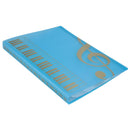 Music Sheet Folder Paper File Documents Folder Office School Supplies Blue