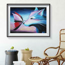 5D DIY Full Drill Diamond Painting Fox Embroidery Mosaic Craft Kits Decor