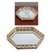 Crystal Mirrored Tray Cosmetic Vanity Jewelry Organizer Wedding Home Decor