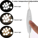 10 Bulbs Hollywood Style LED Vanity Mirror Dimmable Lights Makeup Dressing Lamp
