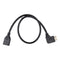 Hdmi Female To Male Left Angle Extension Cable Tv Lead 2.0 High Speed Ether V7O3