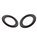 3Inch Audio Speaker Rubber Edge Repair Replacement Kit Black,Pack of 2