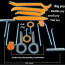12pcs/set Car Disassembly Interior Audio DVD Player Auto Trim Removal ToolB Hn