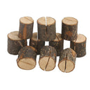 10pcs Wooden Card Holder Photo Clips Wedding Place Card Table Centerpiece