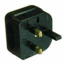 European Euro EU 2Pin to UK 3Pin Plug Adapterwer Socket Converter-uk Travel Z9D3