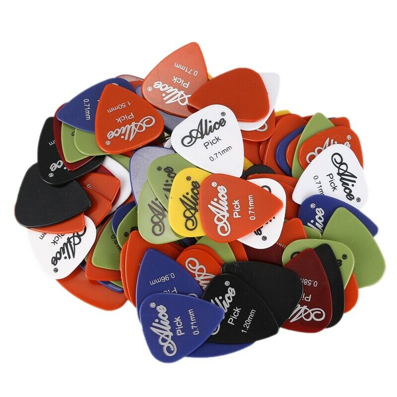 Alice 100 x Smooth Matte surface ballad guitar paddles