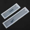 2 Pcs/Set Rectangle Silicone Bookmark Mold, DIY Bookmark Mould Making
