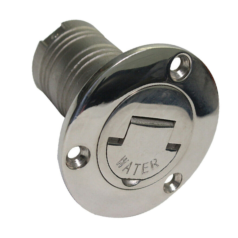 Waste Boat Deck Fill Marine Grade 316 Stainless Steel 38mm with Keyless Cap