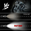 9LED Motorcycle Headlight Spot Lights Head Lamp LED Front DC12V Driving M&O