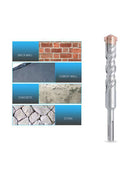 6PCS 160mm Pro Drill Bit Set For Concrete Drill Bit & Masonry Drill Bit Set