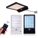 Upgraded 48 leds Solar Light Color Adjustable With Controller Three Modes W