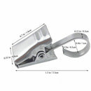 100 Pcs Stainless Steel Curtain Clips With Hook for Curtain Photos Home Decor