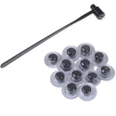 Massage Needles Plum Blossom Single-End Figured Seven-Star Dermal Needle CupB3C