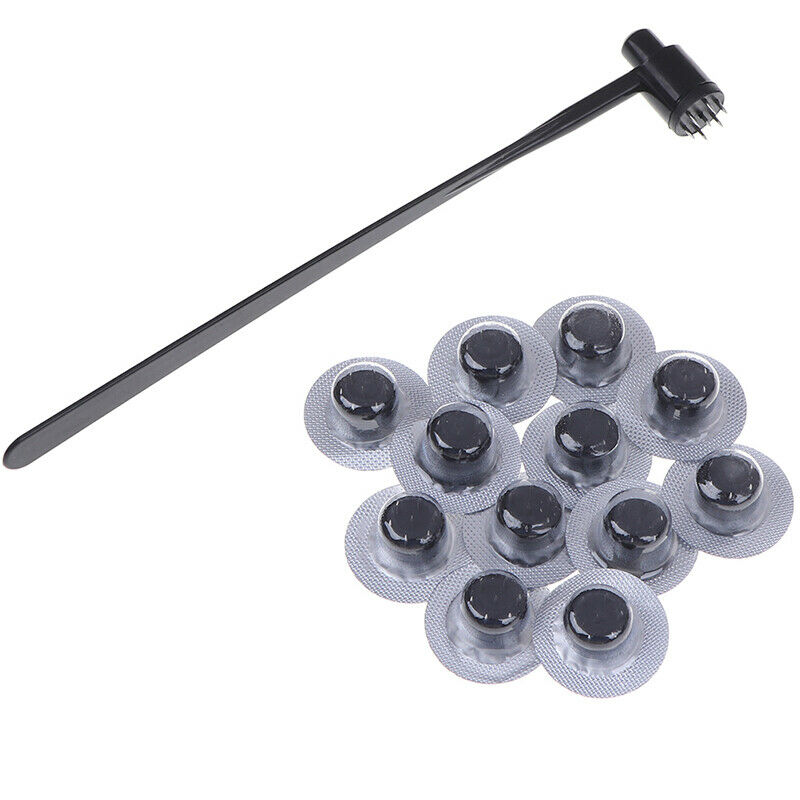 Massage Needles Plum Blossom Single-End Figured Seven-Star Dermal Needle CupB3C