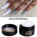 Nail Art Rhinestones Gel Glue DIY UV Adhesives Sticky for Crystal Gems ,Diamond