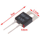 2Pcs  Normally Open Thermal Switch Temperature Sensor Thermostat KSD-01F 70 D Kw