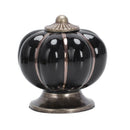 12Pcs Pumpkin Zinc Ceramic Door Knobs Drawer Pull Handle Kitchen Cabinet Cu
