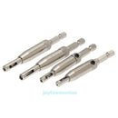 4Pcs HSS Self Centering Hinge Drill Bit Set for Hinges Drawer Guide Craft