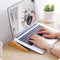 Simple Wooden Notebook Stand Office Accessories Adjustable Bracket Creative