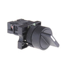 XB2-ED21 On/Off 2 Position Rotary Select Selector Switch 1 NO 10A 600V AC  Z