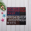 26pcs/set Letters DIY Craft Cutting Dies Stencils Scrapbook Embossing Album Card