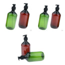 6pcs 500ml Modern Square Refillable Plastic Foaming Hand Soap Dispenser Pump
