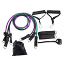 Resistance Bands Fitness Elastic Band Set, 10pcs/ 75lbs Exercise Bands Expander