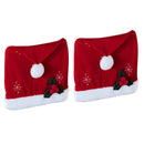 Santa Hat Christmas Chair Covers - Set Of 2 By Collections Etc