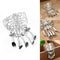 Hairpin Women Tassel Hollow Hair Clip Beads Dangle Hair Pins Crystal NEW H7